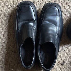 Dockers Men's Black Leather Loafers